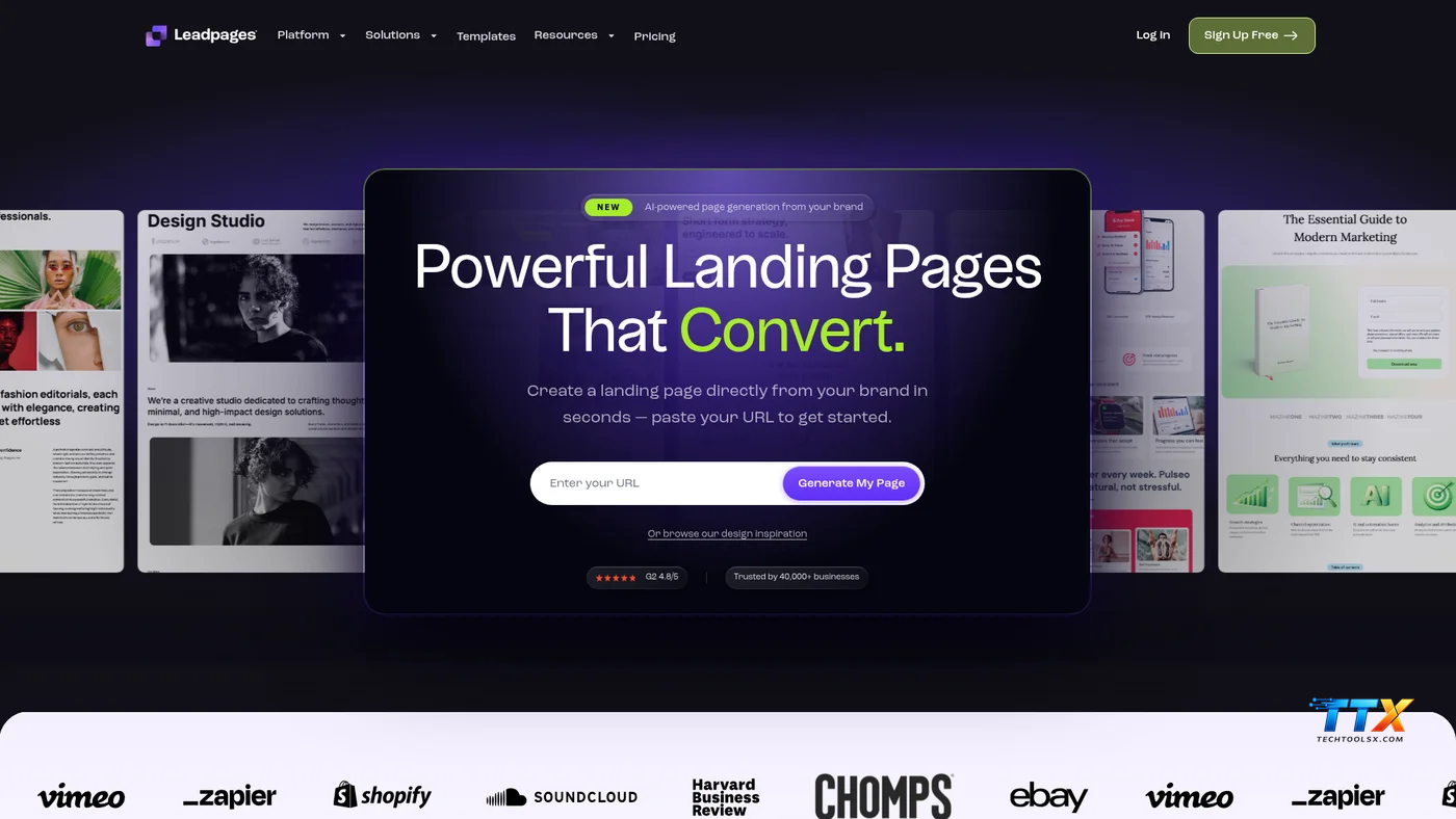 Leadpages com-techtoolsx.com