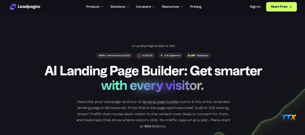 Leadpages discount-techtoolsx.com _1