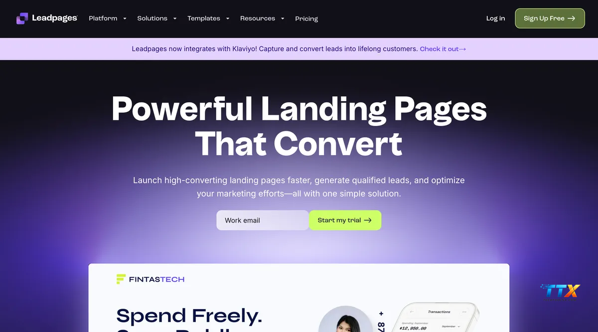 Terms used in leadpages CRMtechtoolsx.com