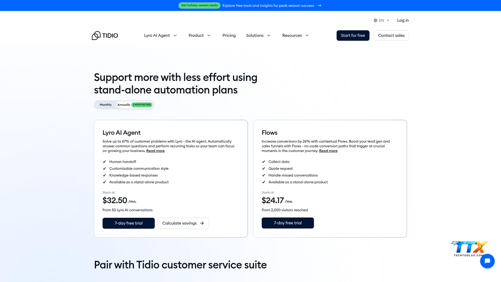 Tidio pricing-techtoolsx.com _2