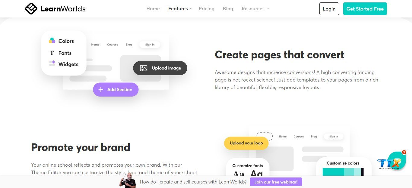 Learnworlds review-techtoolsx.com _1