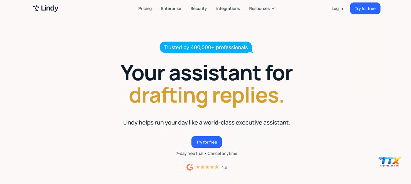 Lindy ai-techtoolsx.com