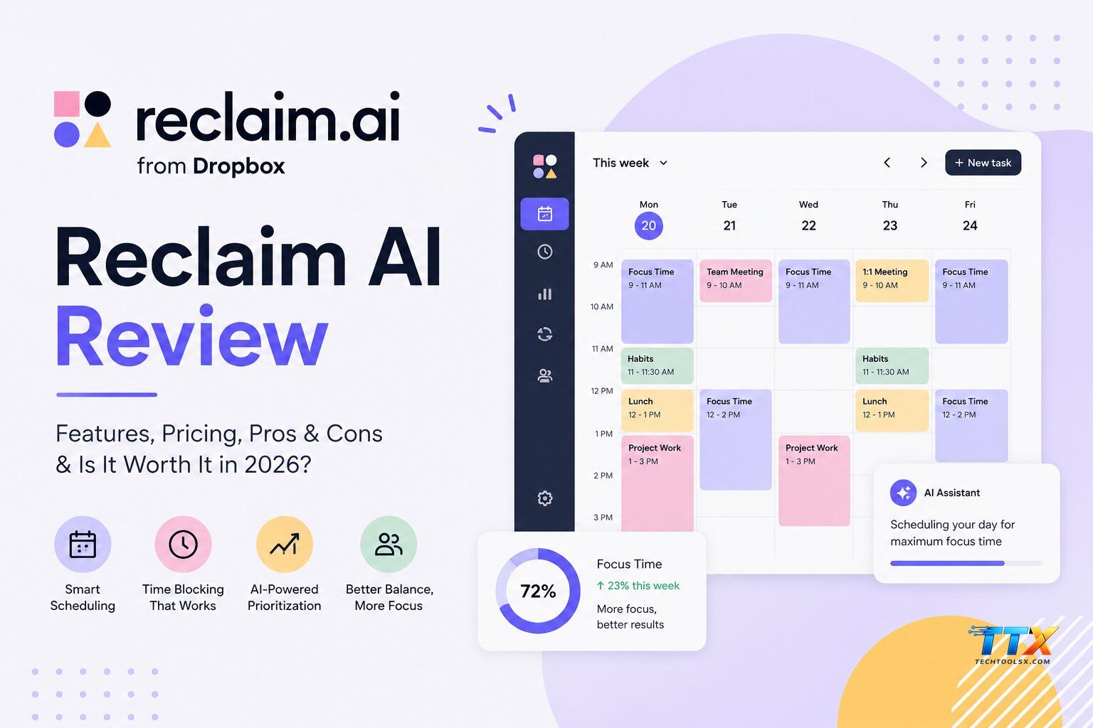 Reclaim ai review-techtoolsx.com