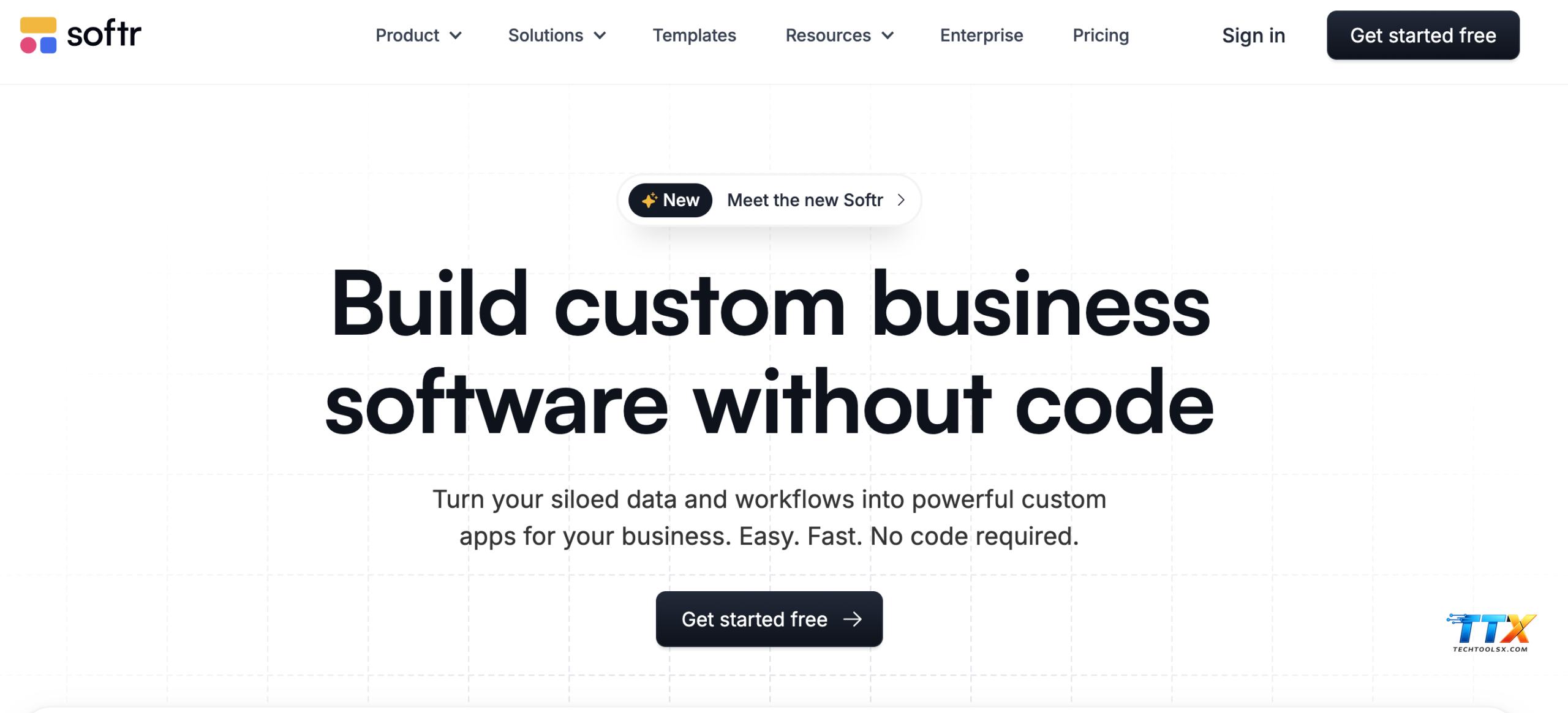 Softr io competitors-techtoolsx.com