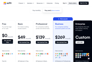 Softr pricing-techtoolsx.com _2