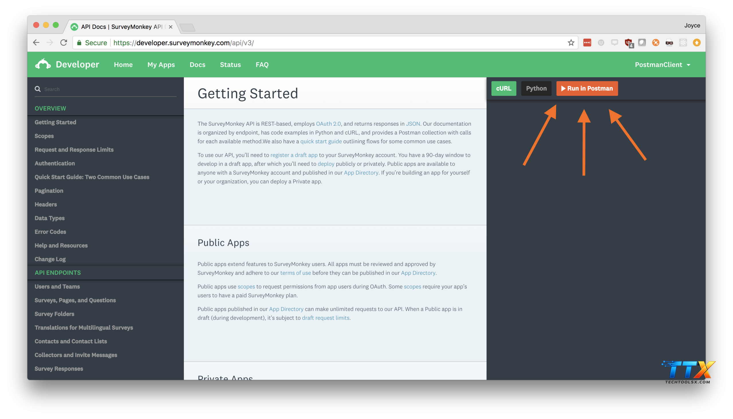 Surveymonkey api-techtoolsx.com _2