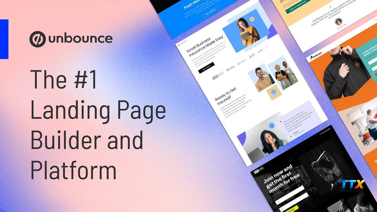 Unbounce landing page-techtoolsx.com