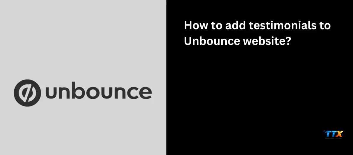 Unbounce website-techtoolsx.com