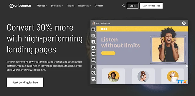 Unbounce wordpress-techtoolsx.com